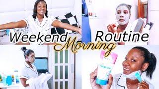 MY WEEKEND MORNING ROUTINE || NAAKU ALLOTEY