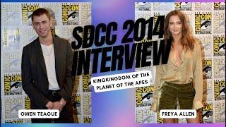 SDCC 2024 Kingdom of the Planet of the Apes: Owen Teague &Freya Allen