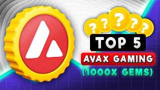 Top 5 AVAX Crypto Gaming Tokens with 1000X Potential (2024)