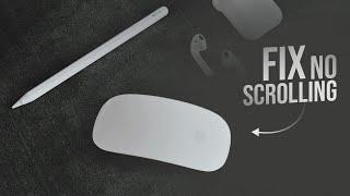 How to Fix Magic Mouse No Scrolling (tutorial)