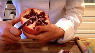 How to De-seed a pomegranate with Roshanak Yousefian