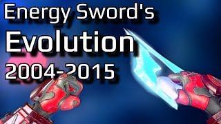 The Evolution of Halo's Energy Sword | Let's take a look at every version of the Halo Energy Sword