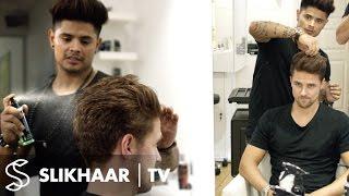 Men's hair coloring | From Blonde to Auburn brown