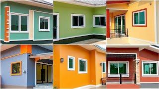 400 House Painting Colours Outside 2025 Exterior Wall Paint Ideas & Color Combinations