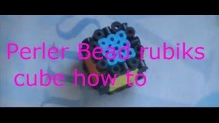 How to make a Perler Bead 3D rubiks cube