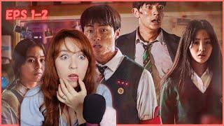 ALL OF US ARE DEAD REACTION!! Episode 1 and 2 | 지금 우리 학교는
