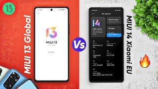 MIUI 14 Xiaomi EU Vs MIUI 13 Global Comparison | Xiaomi EU Better Than Global Rom?