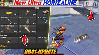 New Ultra HORIZALINE In OB41 Update  OB41 Update Changes