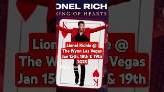 Lionel Richie playing at The Wynn Las Vegas #vegasguide #wynnlasvegas