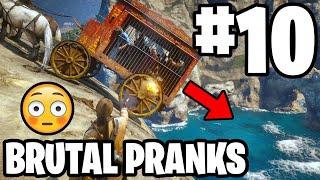 Brutal Pranks on NPCs #10 | Red Dead Redemption 2