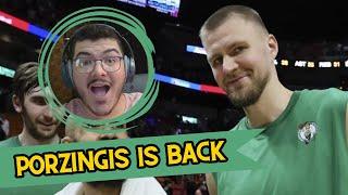 Kristaps Porzingis Talks About Return for NBA Finals After Injury Recovery