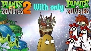 Beating Plants vs Zombies 2 with only Plants vs Zombies 1 plants(Part 3)