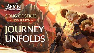 Journey Unfolds: NEW INFO Song of Strife Season Update!! | AFK Journey
