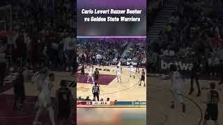 Caris Levert Buzzer Beater vs Golden State Warriors #cavs #letemknow #nba