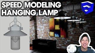 MODELING A HANGING LIGHT in SketchUp