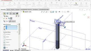 SolidWorks - Creating Assembly Templates And Basic Assemblies