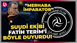 Suudi ekibi Fatih Terim'i resmen duyurdu! 'İmparator' sezon sonuna kadar Al-Shabab'ı çalıştıracak!