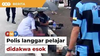 Pegawai polis langgar pelajar di Ipoh dituduh esok