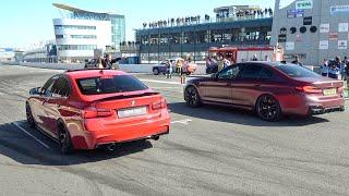 700HP BMW 340i XDrive VS. 750HP BMW M5 F90 Competition VS. 1200HP GTR VS. Golf 6R Etc!