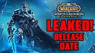 WOTLK Classic Release Date LEAKED!