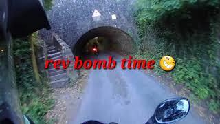 YAMAHA XT660X & MZ BAGHIRA 660 ABERGAVENNY TO BRYNMAWR THROUGH THE LANES  (full trip)