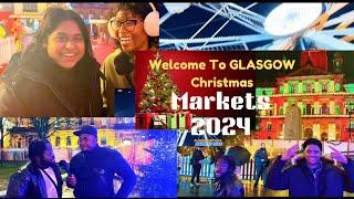 GLASGOW CHRISTMAS MARKET 2024 | George Square Glasgow Scotland