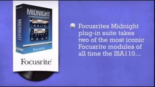 Focusrite Midnight Plugin Suite Classic Compression Software - DJkit.com