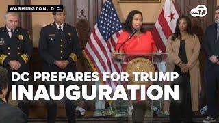 DC Mayor Bowser discusses how the city is preparing for President-Elect Donald Trump's Inauguration.