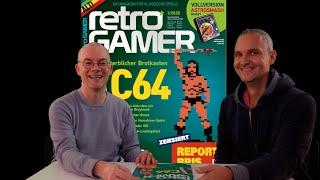 Wir blättern in Retro Gamer 1/25, Titelthema Commodore 64 (Jörg Langer & Hardy Heßdörfer)