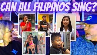 Reaction to Viral Filipino Singers - WOW!!