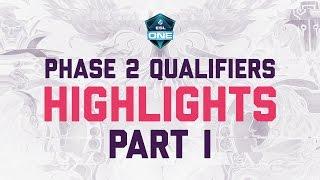 Geek Fam - ESL ONE GENTING Phase 2 Highlights Part 1