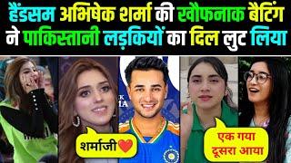 Pak Media Shocked To See Abhishek Sharma Batting Vs Zim | Ind Vs Zim T20 | Pakistani Reaction