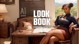 AI Lookbook [4K] - Therapist Patricia is here to listen.