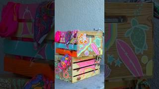 Summer Craft Idea: Bikini Boxes! #craft #diy #crafts #summer #bored #thingstodo #shorts