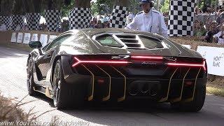 $1.9m Lamborghini Centenario Exhaust Sound! - Revs, Launches & Accelerations!