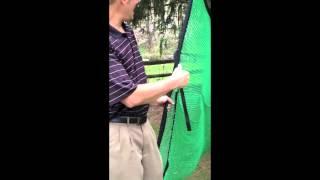 Backyard Golf Net Guide - How To Re-tension Your Rotanet