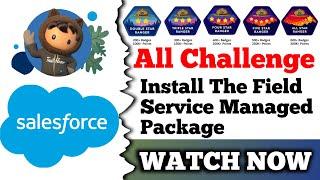 Install the Field Service Managed Package | Salesforce Trailhead | All Challenge