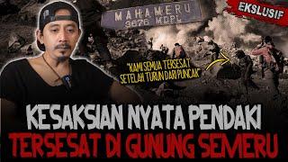 SEREM BANGET..!! KESAKSIAN NYATA PENDAKI TERSESAT DI Gn. SEMERU!! BIKIN MERINDING..