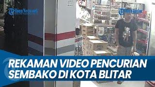 Viral Rekaman Video Aksi Pria Mencuri Beras di Toko Sembako Kota Blitar, Ini Penjelasan Pemilik Toko