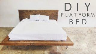 DIY Modern Platform Bed | Modern Builds EP. 47