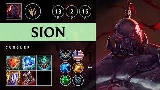 Sion Jungle vs Kindred - NA Challenger Patch 25.04