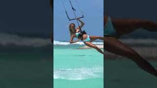 Kitesurfing girls just wanna have fun!