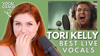 TORI KELLY I Best live Vocals I Vocal coach reacts!