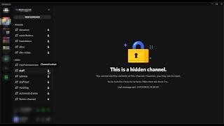 How to view Hidden Channels on Discord (WORKING **2024**)
