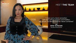 Meet The Team: Seni Sundari