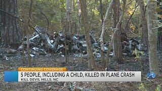 5 people, including a child, killed in OBX plane crash