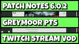 ESO - Greymoor PTS Patch Notes 6.0.2 Review - Still Waiting on Vampire and Trial Set Changes