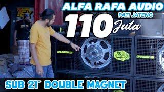 ALFA RAFA AUDIO PATI DENGAN PAKET 110 JUTA FULL BETAVO SPEAKER 21" SUBWOOFER