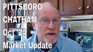 PITTSBORO CHATHAM HOUSING MARKET UPDATE - Oct '24