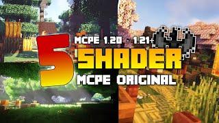 5 SHADER UNTUK MCPE ORIGINAL NON PATCH - Di Minecraft 1.20 - 1.21+ | Support Low End Mobile Device